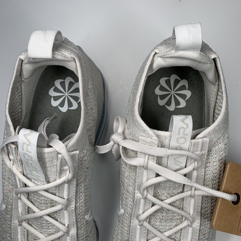 Nike Air VaporMax Flyknit 2021 Phantom White DJ9975-001 Women’s Shoe Size 11.5 - Picture 11 of 11